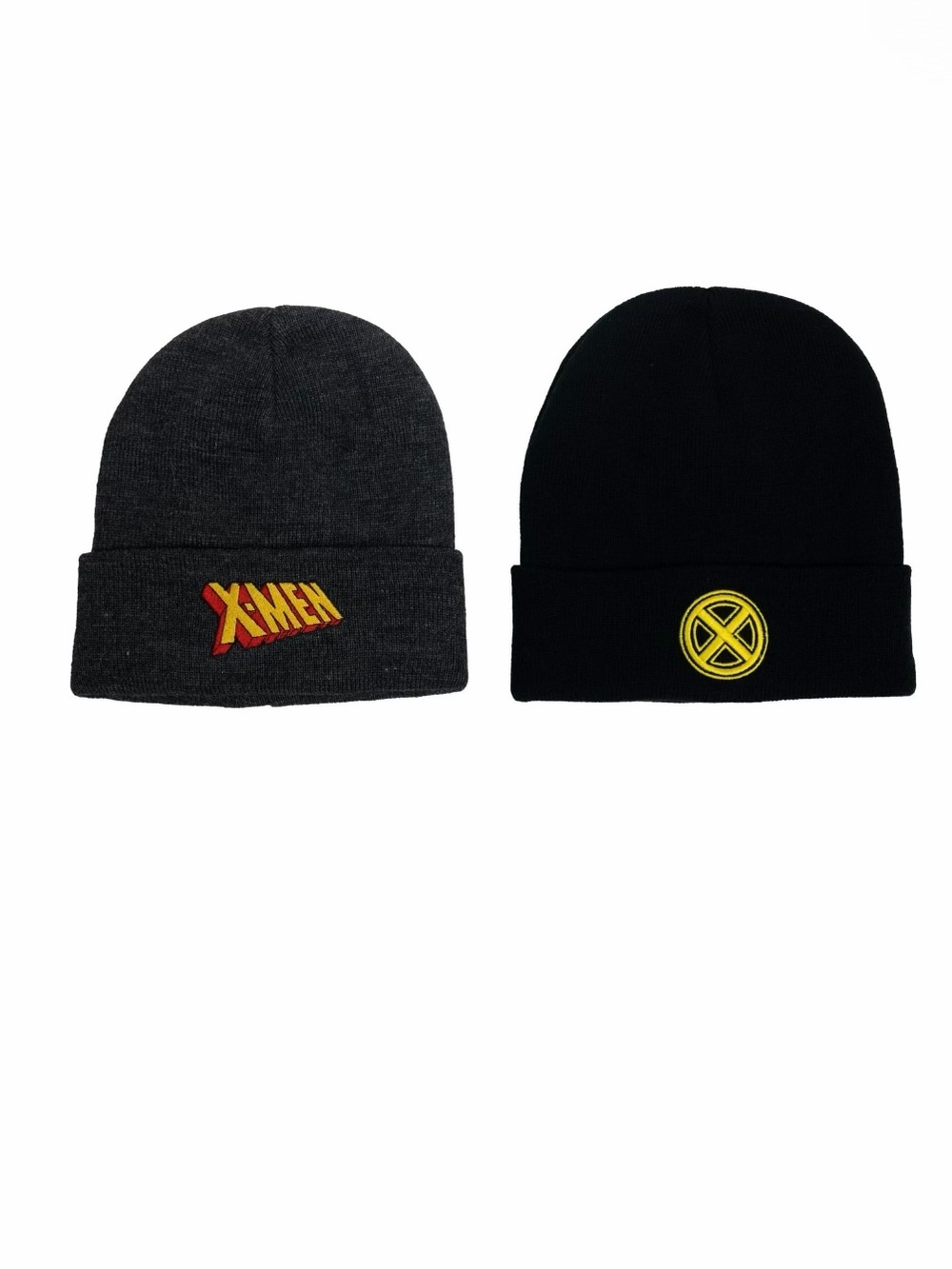 Avengers & XMen Licensed Beanie Style Hats, 2-Pack